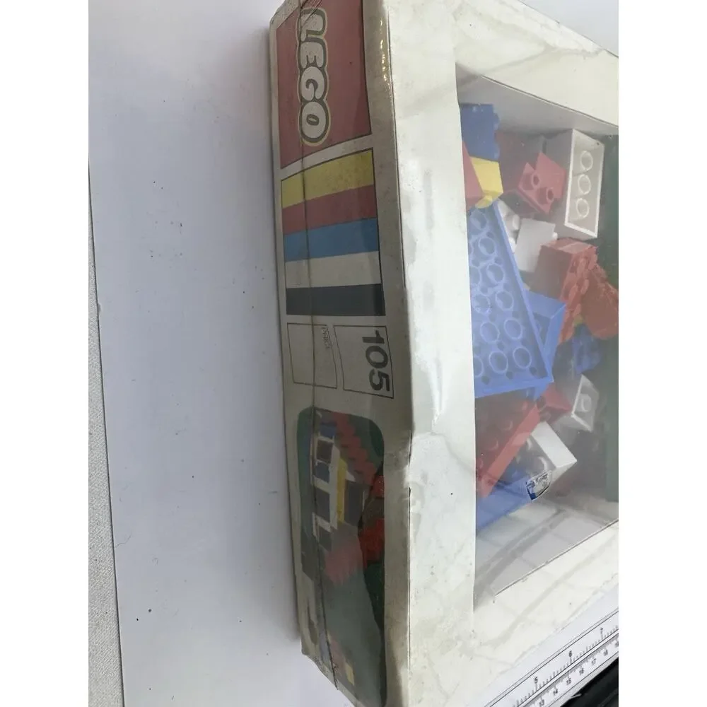 VINTAGE 1974 LEGO Set Number 105 Factory Sealed See description Fast Shipping